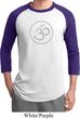 Mens Yoga Shirt Thin OM Raglan Tee T-Shirt