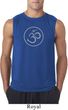 Mens Yoga Shirt Thin OM Sleeveless Tee T-Shirt