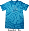 Mens Yoga Shirt Thin OM Spider Tie Dye Tee T-shirt