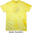 Mens Yoga Shirt Thin OM Spider Tie Dye Tee T-shirt