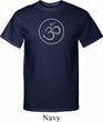 Mens Yoga Shirt Thin OM Tall Tee T-Shirt