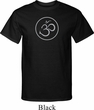 Mens Yoga Shirt Thin OM Tall Tee T-Shirt