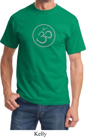 Mens Yoga Shirt Thin OM Tee T-Shirt