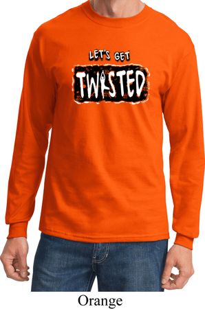 Mens Yoga Shirt Twisted Long Sleeve Tee T-Shirt