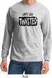 Mens Yoga Shirt Twisted Long Sleeve Tee T-Shirt