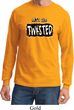 Mens Yoga Shirt Twisted Long Sleeve Tee T-Shirt