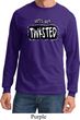 Mens Yoga Shirt Twisted Long Sleeve Tee T-Shirt