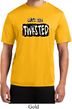 Mens Yoga Shirt Twisted Moisture Wicking Tee