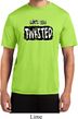 Mens Yoga Shirt Twisted Moisture Wicking Tee