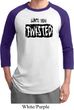 Mens Yoga Shirt Twisted Raglan Tee T-Shirt