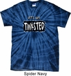 Mens Yoga Shirt Twisted Spider Tie Dye Tee T-shirt