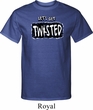 Mens Yoga Shirt Twisted Tall Tee T-Shirt