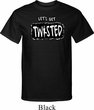 Mens Yoga Shirt Twisted Tall Tee T-Shirt