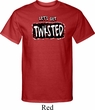 Mens Yoga Shirt Twisted Tall Tee T-Shirt