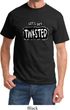 Mens Yoga Shirt Twisted Tee T-Shirt
