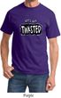 Mens Yoga Shirt Twisted Tee T-Shirt