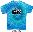 Mens Yoga Shirt Twisted Tie Dye Tee T-shirt
