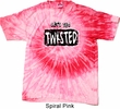 Mens Yoga Shirt Twisted Tie Dye Tee T-shirt