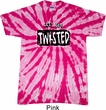 Mens Yoga Shirt Twisted Twist Tie Dye Tee T-shirt