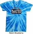 Mens Yoga Shirt Twisted Twist Tie Dye Tee T-shirt