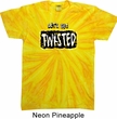 Mens Yoga Shirt Twisted Twist Tie Dye Tee T-shirt