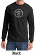 Mens Yoga Shirt Vishuddha Chakra Meditation Long Sleeve Shirt