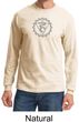 Mens Yoga Shirt Vishuddha Chakra Meditation Long Sleeve Shirt