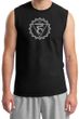 Mens Yoga Shirt Vishuddha Chakra Meditation Muscle Shirt