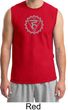 Mens Yoga Shirt Vishuddha Chakra Meditation Muscle Shirt