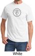 Mens Yoga Shirt Vishuddha Chakra Meditation T-shirt