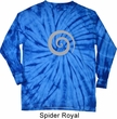 Mens Yoga Shirt Vortex Long Sleeve Tie Dye Tee T-shirt