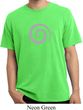 Mens Yoga Shirt Vortex Pigment Dyed Tee T-Shirt