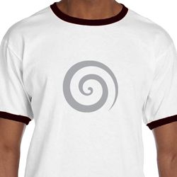 Mens Yoga Shirt Vortex Ringer Tee T-Shirt Mens Yoga Shirt Vortex Ringer Tee T-Shirt