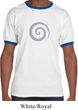 Mens Yoga Shirt Vortex Ringer Tee T-Shirt