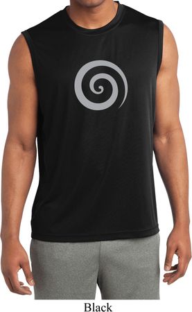 Mens Yoga Shirt Vortex Sleeveless Moisture Wicking Tee T-Shirt