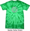 Mens Yoga Shirt Vortex Spider Tie Dye Tee T-shirt