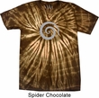 Mens Yoga Shirt Vortex Spider Tie Dye Tee T-shirt