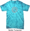 Mens Yoga Shirt Vortex Spider Tie Dye Tee T-shirt