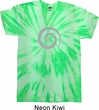 Mens Yoga Shirt Vortex Twist Tie Dye Tee T-shirt
