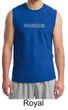 Mens Yoga Shirt Warrior Text Muscle Tee T-Shirt