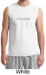 Mens Yoga Shirt Warrior Text Muscle Tee T-Shirt