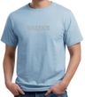 Mens Yoga Shirt Warrior Text Organic Tee T-Shirt