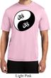 Mens Yoga Shirt Yin Yang AUM Moisture Wicking Tee T-Shirt