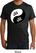 Mens Yoga Shirt Yin Yang AUM Organic Tee T-Shirt