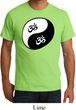 Mens Yoga Shirt Yin Yang AUM Organic Tee T-Shirt