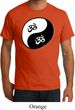 Mens Yoga Shirt Yin Yang AUM Organic Tee T-Shirt