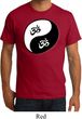 Mens Yoga Shirt Yin Yang AUM Organic Tee T-Shirt
