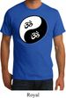 Mens Yoga Shirt Yin Yang AUM Organic Tee T-Shirt