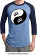 Mens Yoga Shirt Yin Yang AUM Raglan Tee T-Shirt