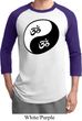 Mens Yoga Shirt Yin Yang AUM Raglan Tee T-Shirt